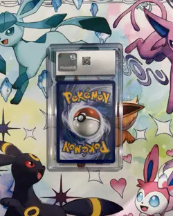 2017 Pokemon Crimson Invasion Gyarados GX 112/111 Rainbow Secret Rare CGC 8.5 - Image 3