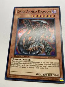 Yugioh Dark Armed Dragon Super Rare CT07-EN016 HP - Image 1