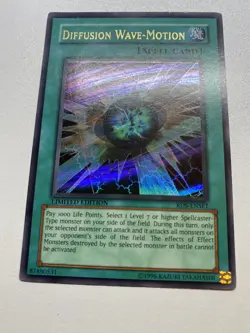 Yugioh Diffusion Wave-Motion Ultra Rare Limited Edition RDS-ENSE1 HP - Image 1