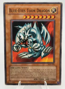 YUGIOH Blue Eyes Toon Dragon SDP-020 Unlimited Edition Non Holo - Image 1