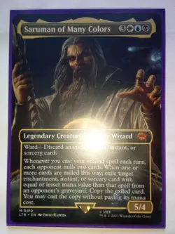 Magic card Saruman of Many Colors (borderless) - Image 1