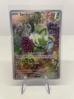 Sprigatito - 196/193 - Pokemon Paldea Evolved Illustration Rare Card NM - Image 1