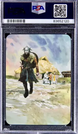 PSA 9 2023 Sorcery Contested Realm TCG Alpha Exceptional Foil Card CALL TO WAR - Image 2