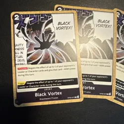 OP09-097 Black Vortex One Piece Card Game Emperors In The New World x4 Playset - Image 2