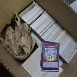 9 lbs+ 2000+ Common YuGiOh Bulk Lot Cards LP-NM Yu-Gi-Oh - Image 1