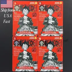 Monkey D Luffy ST21-014 Weekly Shonen Jump 2025 Promo ONE PIECE Card Japanese NM - Image 2