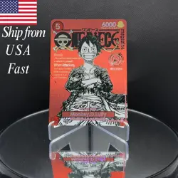 Monkey D Luffy ST21-014 Weekly Shonen Jump 2025 Promo ONE PIECE Card Japanese NM - Image 4