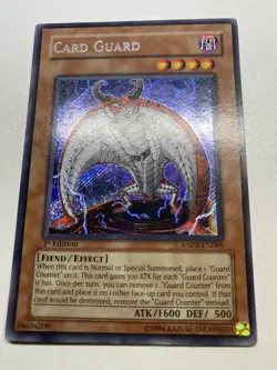 Card Guard ANPR-EN085 Secret Rare 1st Edition MP Yugioh - Image 1