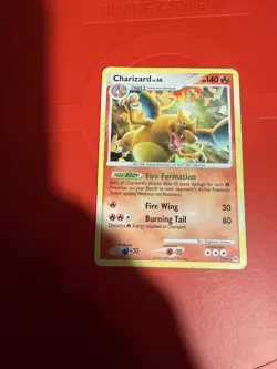 Charizard 1/99 Cracked Ice Holo 2009 Arceus English Pokemon TCG Played Card - Image 1