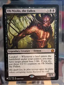 Ob Nixilis, the Fallen Regular Card #101 NM Condition MTG the List Reprints - Image 1