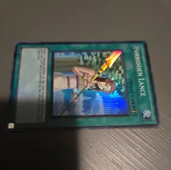 Forbidden Lance STOR-EN061 Storm of Ragnarok Unlimited Holo Card Yugioh NM - Image 2