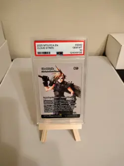 Cloud Strife - Najeela, the Blade-Blossom Final Fantasy: Magic Card 42 PSA 10 - Image 1