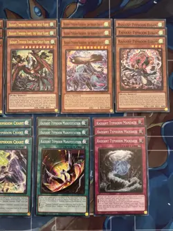 Complete 30-Card (NM) Radiant Typhoon Deck Core - Plus 3x MST (UR) - Image 2