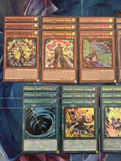 Complete 30-Card (NM) Radiant Typhoon Deck Core - Plus 3x MST (UR) - Image 3