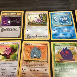 Vintage Pokemon Mixed Set Lot (30+) Cards Fossil, Jungle , Base Mixed Characters - Image 2