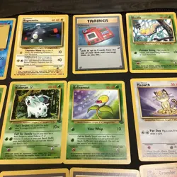 Vintage Pokemon Mixed Set Lot (30+) Cards Fossil, Jungle , Base Mixed Characters - Image 5
