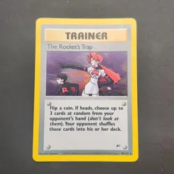 Pokemon TCG Karte - The Rocket’s Trap 19/132 Holo | Englisch | Gym Heroes - Image 3