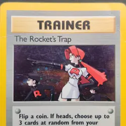 Pokemon TCG Karte - The Rocket’s Trap 19/132 Holo | Englisch | Gym Heroes - Image 4