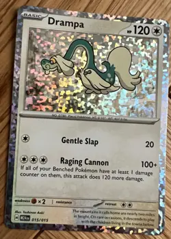 Pokemon TCG Drampa Temporal Forces Illustration Rare Holo Card - Image 1