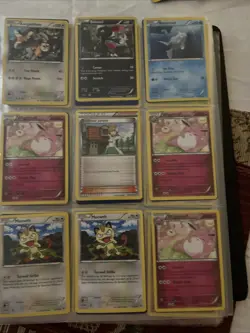 Pokemon Binder Card Lot With Holo Rares ,. All Cards Are As Is From Mint 2 Good - Image 1