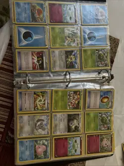Pokemon Binder Card Lot With Holo Rares ,. All Cards Are As Is From Mint 2 Good - Image 4