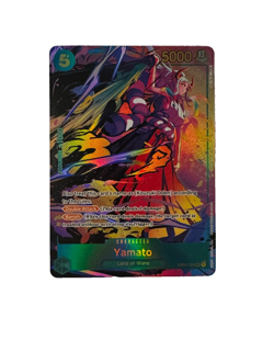 One Piece Card TCG Yamato OP01-121 SEC Parallel Romance Dawn English - Image 1