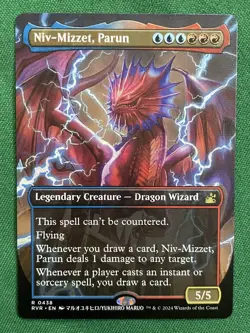 Niv-Mizzet, Parun (Anime Borderless) R Ravnica Remastered 438 NM - Image 1