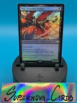 MTG Mai, Scornful Striker Foil 0109 Avatar: The Last Airbender {TLA} - Image 1