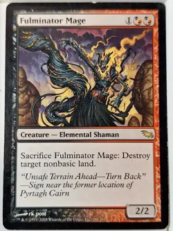 Fulminator Mage - Shadowmoor - Magic the Gathering MTG Nice! - Image 1