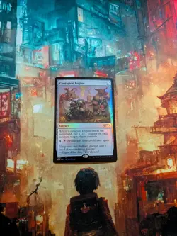 Contagion Engine Secret Lair Drop Foil NM - Image 1