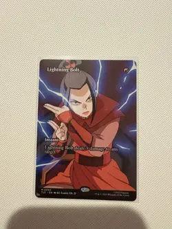 Lightning Bolt 0032 TLE Borderless MTG Avatar The Last Airbender Azula NM/M - Image 1