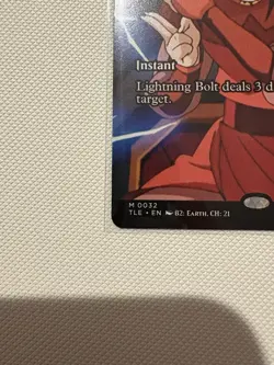 Lightning Bolt 0032 TLE Borderless MTG Avatar The Last Airbender Azula NM/M - Image 2