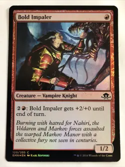 MTG Eldritch Moon Bold Impaler Foil 120/205 LP - Image 1