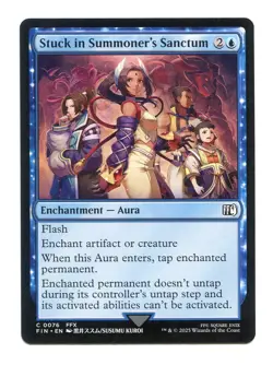 Stuck in Summoner's Sanctum #0076 NM Final Fantasy FIN MTG Magic the Gathering - Image 1