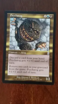 Psychatog Odyssey EX/LP #292 MTG Magic the Gathering Creature Uncommon - Image 5