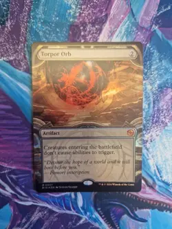 MTG. Torpor Orb. Borderless Foil Showcase M0057 - Image 1