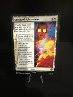 Origin of Spider-Man 0009 Rare Non-Foil Spider-Man MTG - Image 1