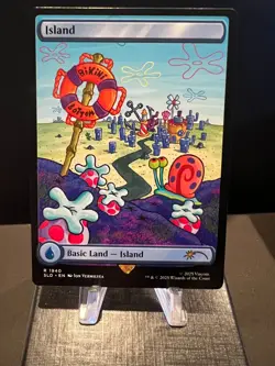 MTG Island-Secret Lair x Spongebob SET:SLD #1940 - Image 1