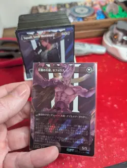 Japanese Sephiroth, Fabled SOLDIER (Borderless) (Surge Foil) (0527) - Image 2