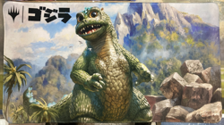 Baby Godzilla Alt Art Ultra Pro Magic Gathering Ikoria Playmat TCG - Image 1
