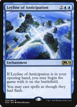 Leyline Of Anticipation Core 2020 M20 Mtg Magic The Gathering NM Commander MTG - Image 1