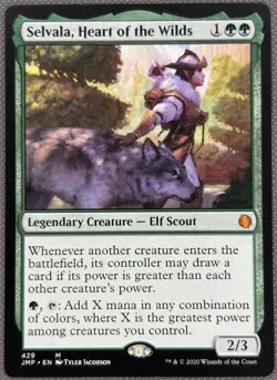 Selvala, Heart of the Wilds Jumpstart NM MTG - Image 1