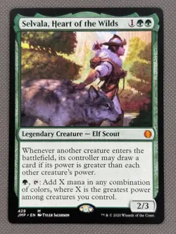 Selvala, Heart of the Wilds Jumpstart NM MTG - Image 2