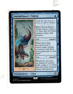 MTG SkeenAB Stormchaser's Talent from BLB. NM. - Image 1