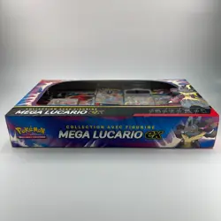 Pokemon TCG Coffret Collection Figurine Mega-Lucario EX EV09 ME01 Mega Evolution - Image 5