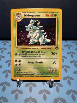 Nidoqueen Holo Rare 7/64 - Pokemon - Jungle NM / LP - Image 1