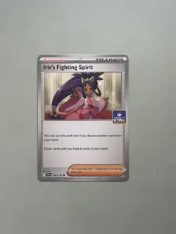 2025 Pokemon TCG Gym Iris’s Fighting Spirit 149/159 Asia Exclusive - Image 1