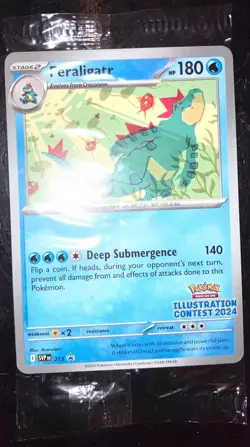Pokemon TCG Illustration Contest 2024 Promo Pack PKC Factory Sealed Brand New - Image 1