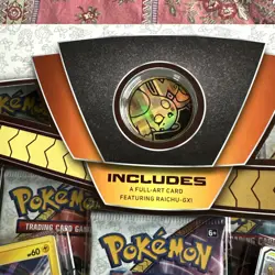Pokemon Shining Legends Raichu GX Special Collection - Image 3