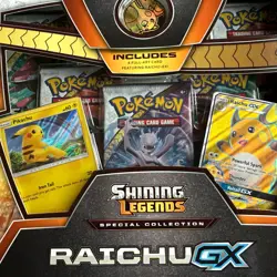 Pokemon Shining Legends Raichu GX Special Collection - Image 4